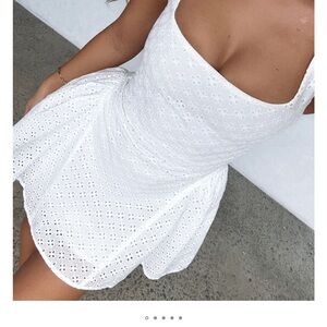 White Fox Boutique White Mini Dress